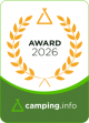 Auszeichnungslogo für den Camping.info Award 2026