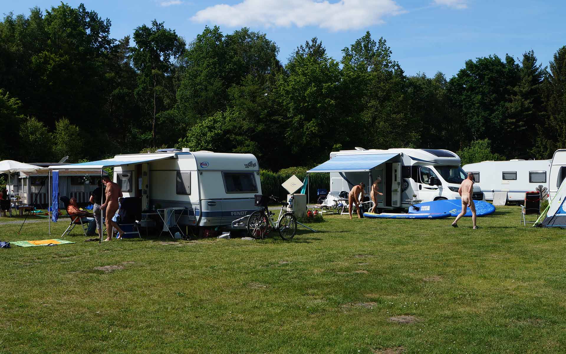 Stellplätze Seerosenteich