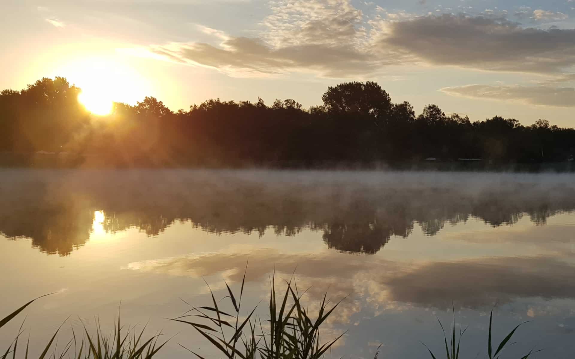 Sonnenaufgang am Sonnensee