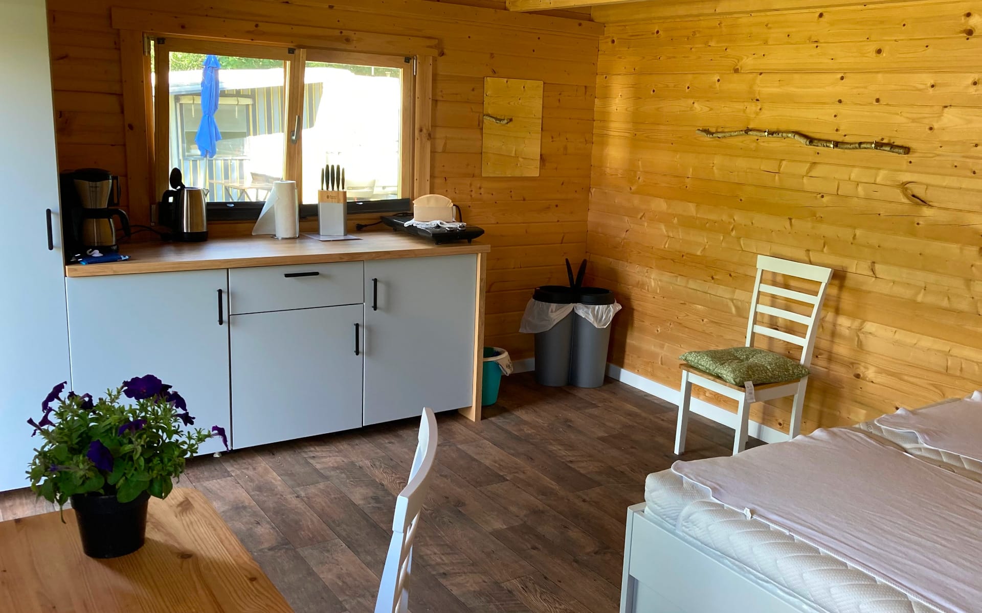 Adlerhorst Küche und Bett